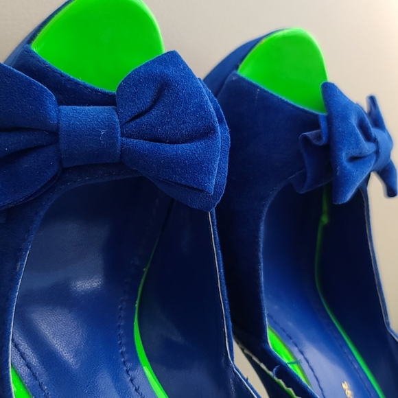 Wild diva heels new gold metal blue - Picture 4 of 14